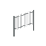 Zaunsystem-Set 'Residenz select Basel+' anthrazit für Hanglage 1200 x 180 cm