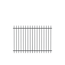 Zaunsystem-Set 'Residenz select Brienz+' anthrazit 400 x 120 cm