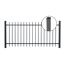 Zaunsystem-Set 'Residenz select Brienz+' anthrazit 3000 x 120 cm