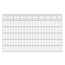Doppelstabmattenzaun-Set 'Residenz standard Malaga' anthrazit 400 x 120 cm
