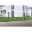 Doppelstabmattenzaun vor einem Haus