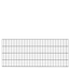 Doppelstabmattenzaun-Set 'Pico S 2.0' anthrazit 800 x 80 cm