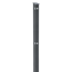 Doppelstabmattenzaun-Set 'Pico S 2.0' anthrazit 1400 x 100 cm