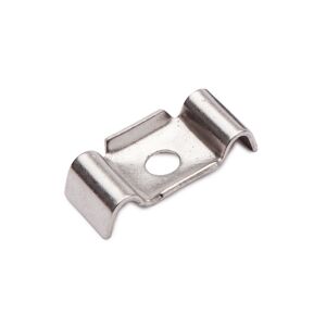 Klemme Edelstahl zur Befestigung von Doppelstabmatten 5 x 2 cm
