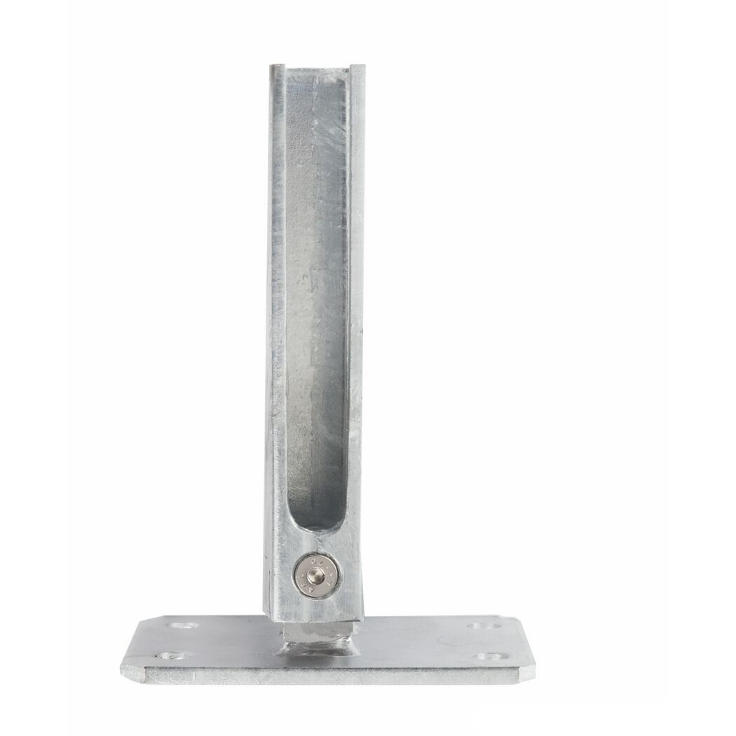 Metallfuß für Pfosten