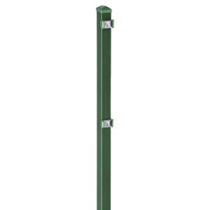 Zaunpfosten 'Typ VP' moosgrün 150 cm, für Zaunelemente bis 103 cm Höhe