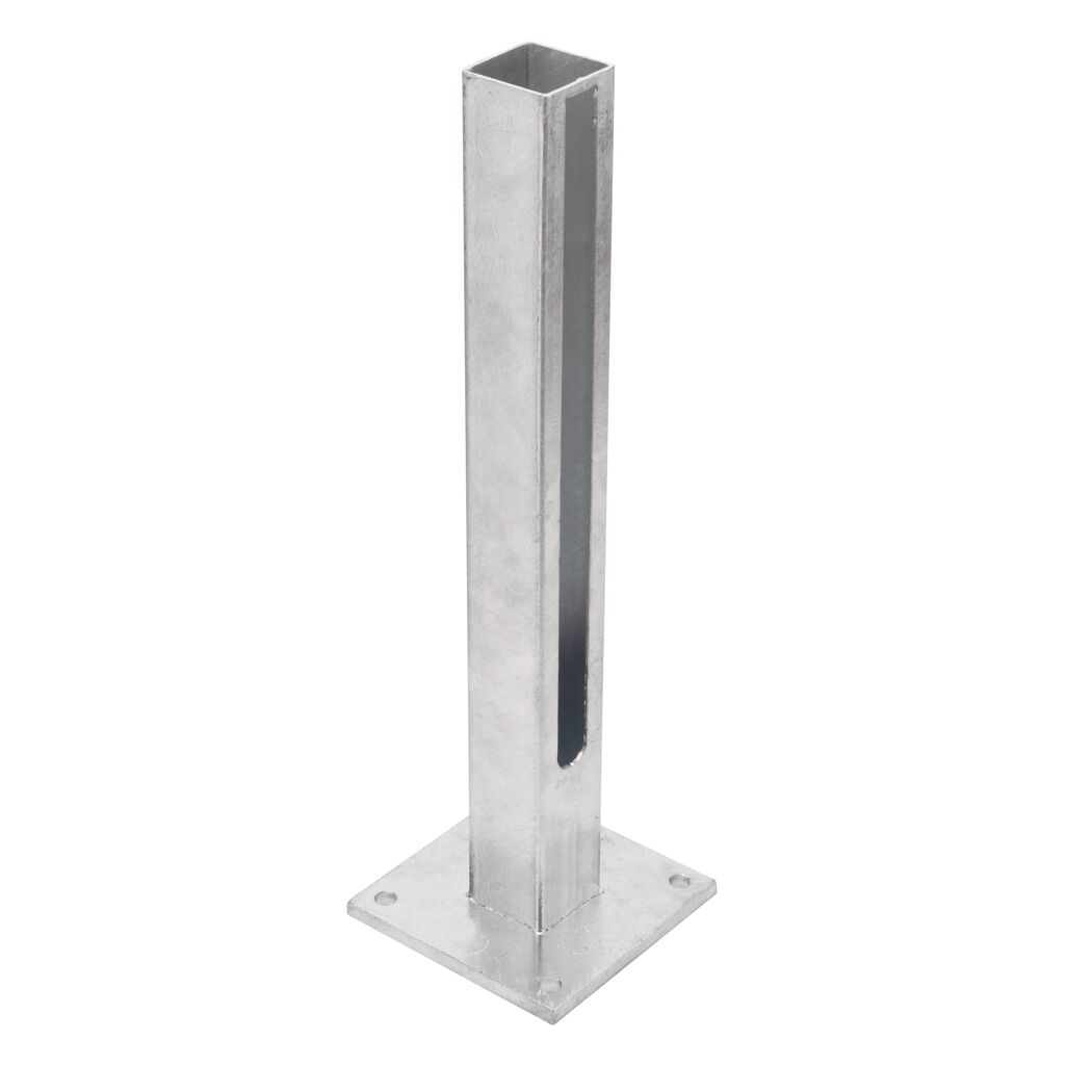 Metallischer Zaunpfosten