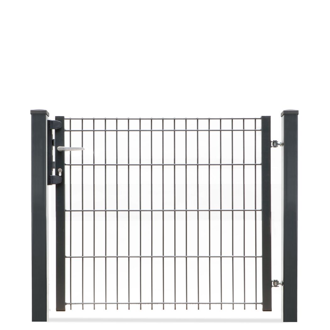 Metall Gartentor mit Türgriff