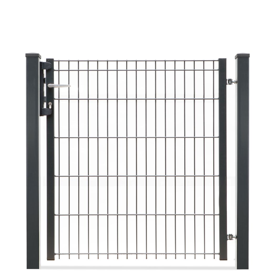Metall Gartentor mit Türgriff