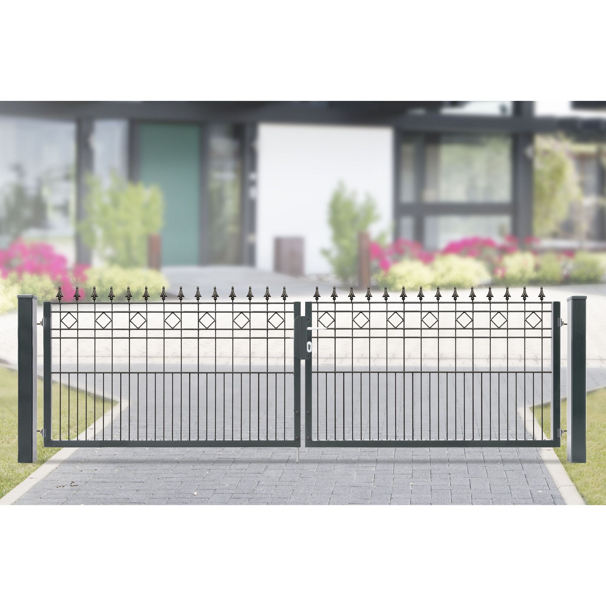 Doppelstabmatten-Tor