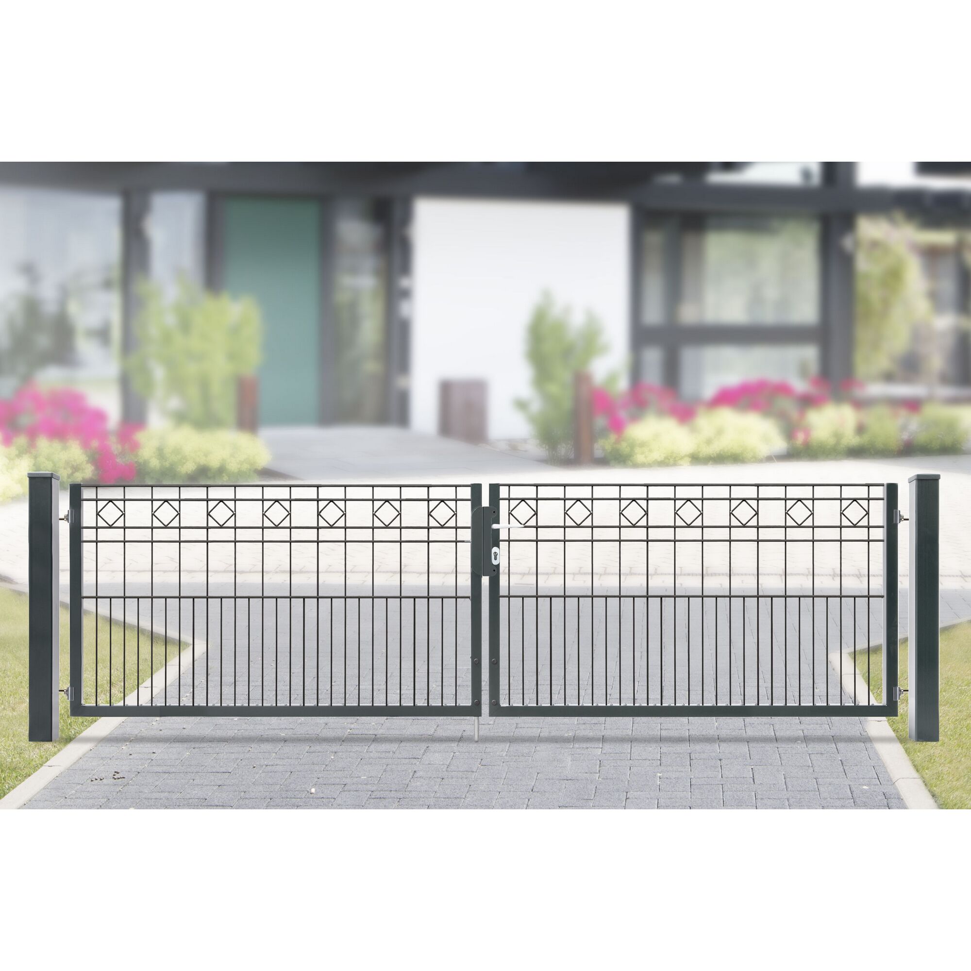 Doppelstabmatten-Tor