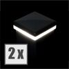 Zwei LED-Pfostenkappen