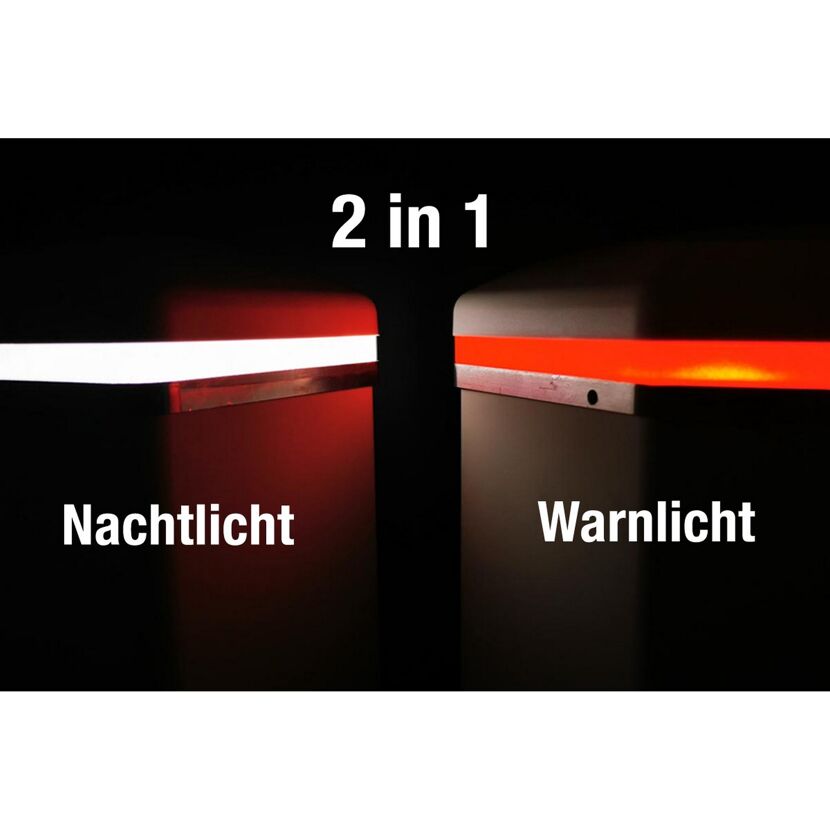 Warnleuchte mit Nachtlichtfunktion
