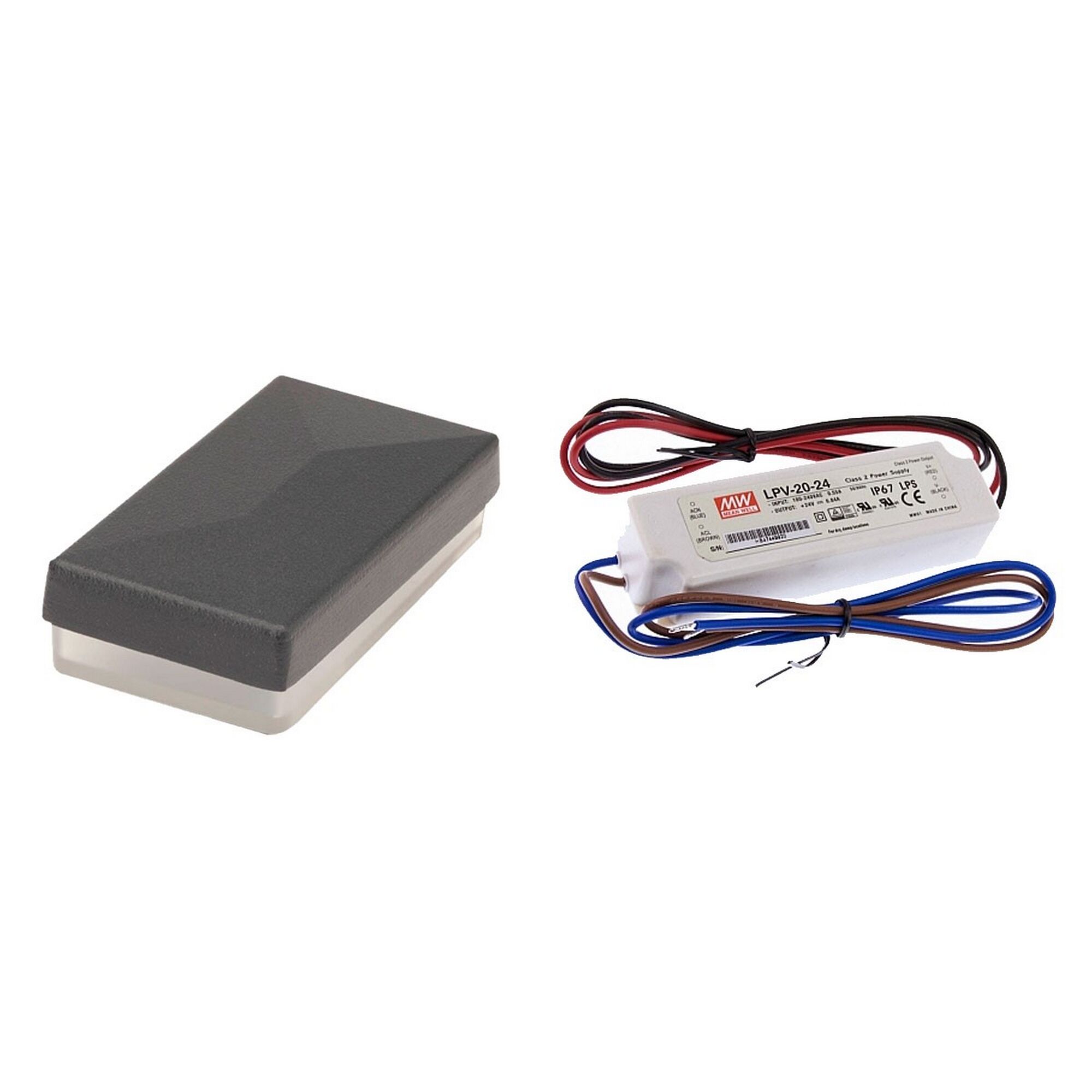 LED-Trafo mit Abdeckung