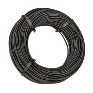 Erdkabel schwarz 50 m, für LED-Zaunbeleuchtung