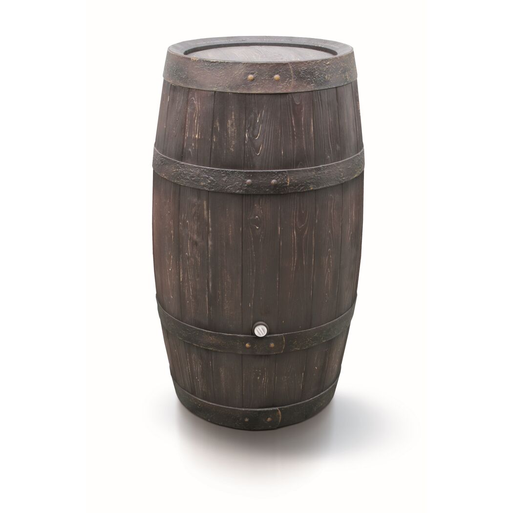 Regentonne 'Barrique' dunkelbraun 250 l