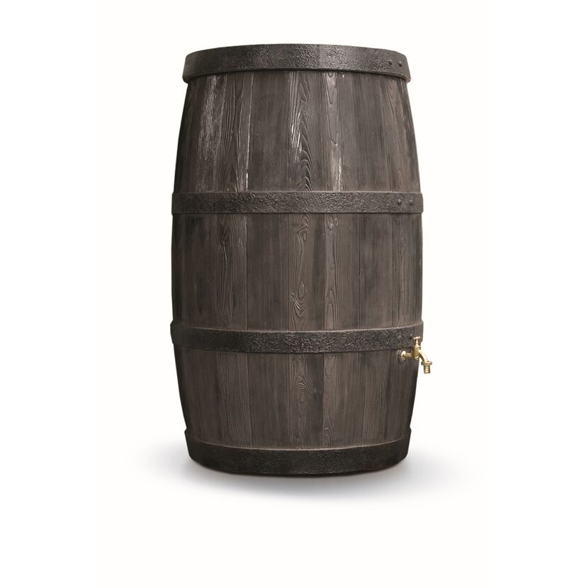 Regentonne 'Burgund' braun 500 l