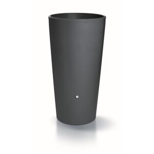 Regentonne 'Rainbowl Flower' anthrazit 150 l bepflanzbar