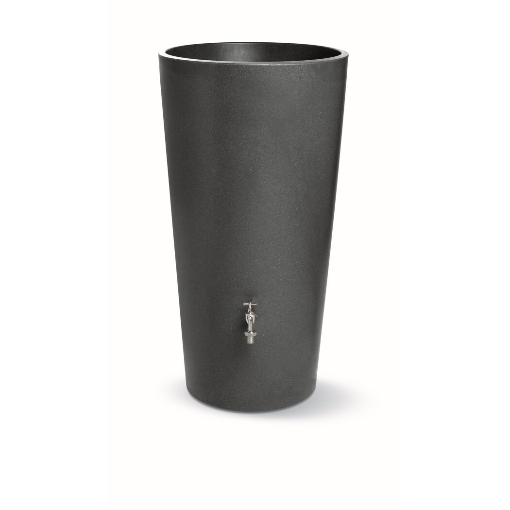 Regenspeicher bepflanzbar 'Rainbowl Flower' anthrazit 150 l