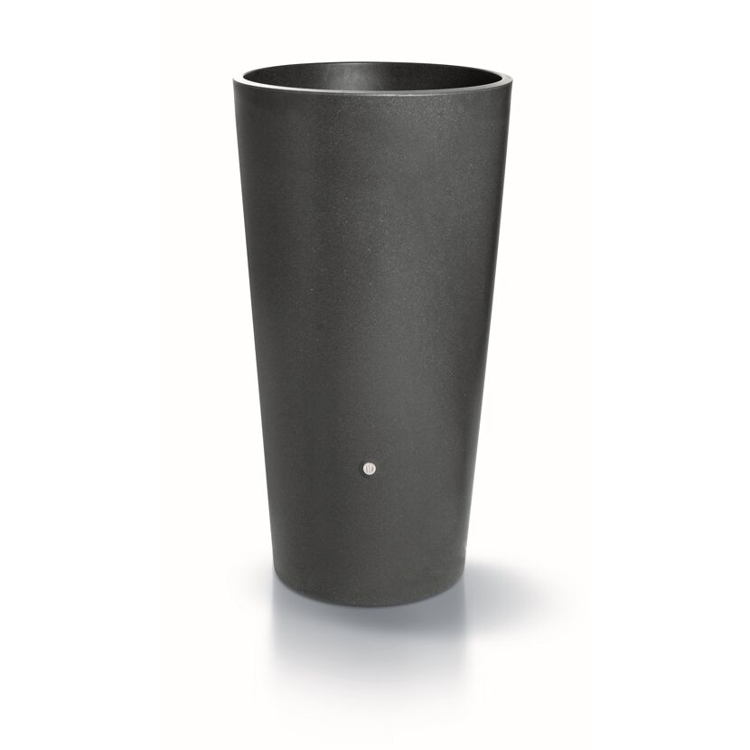 Regenspeicher bepflanzbar 'Rainbowl Flower' grau 150 l