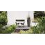 Regenspeicher bepflanzbar 'Rainbowl Flower' grau 150 l