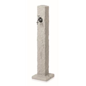 Wasserzapfsäule 'Natura' hellgrau 98 cm