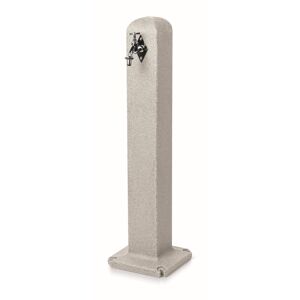 Wasserzapfsäule 'Poller' hellgrau 90 cm