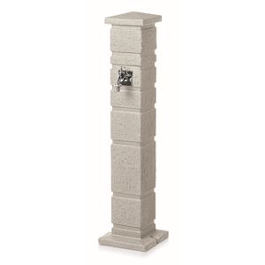 Wasserzapfsäule 'Romana' hellgrau 110 cm