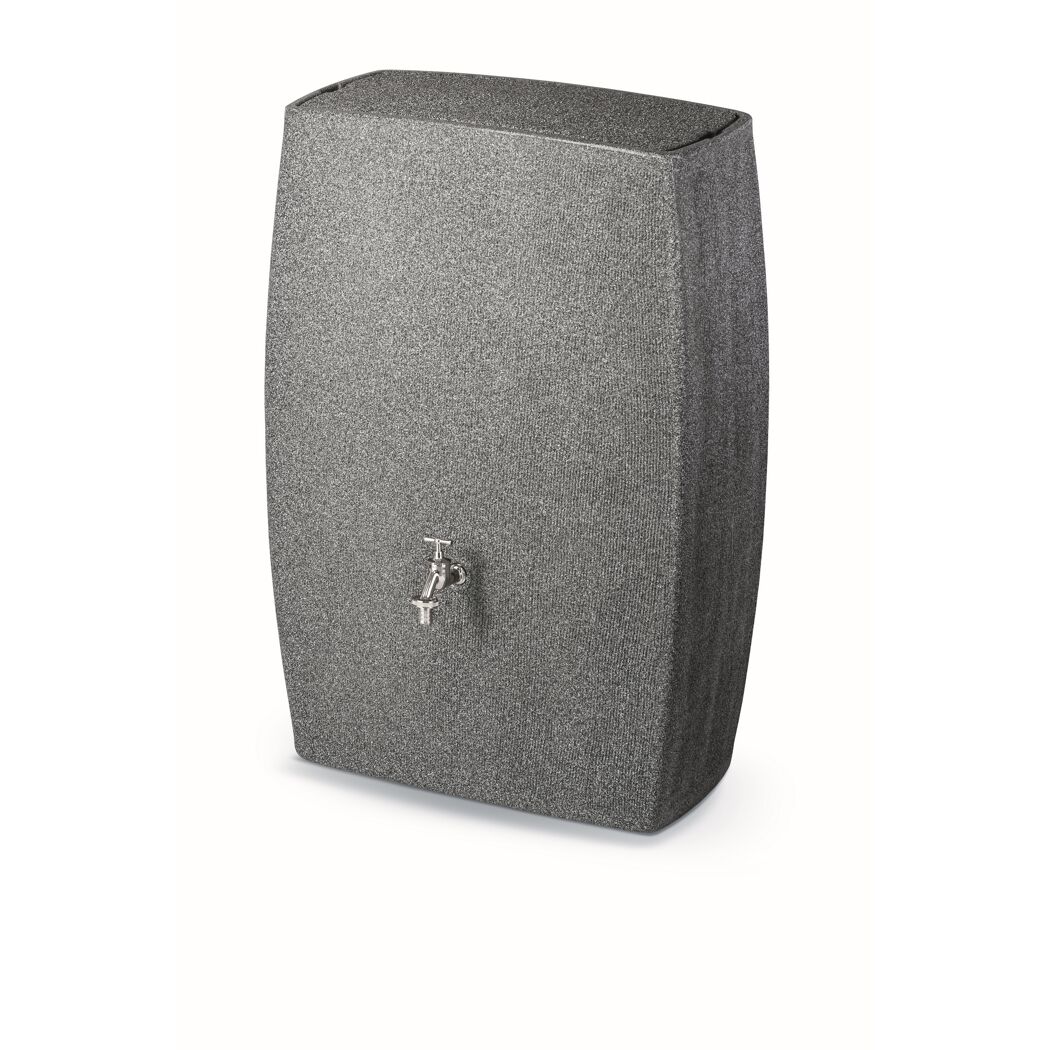Regenspeicher bepflanzbar 'Boxy' granitgrau 270 l