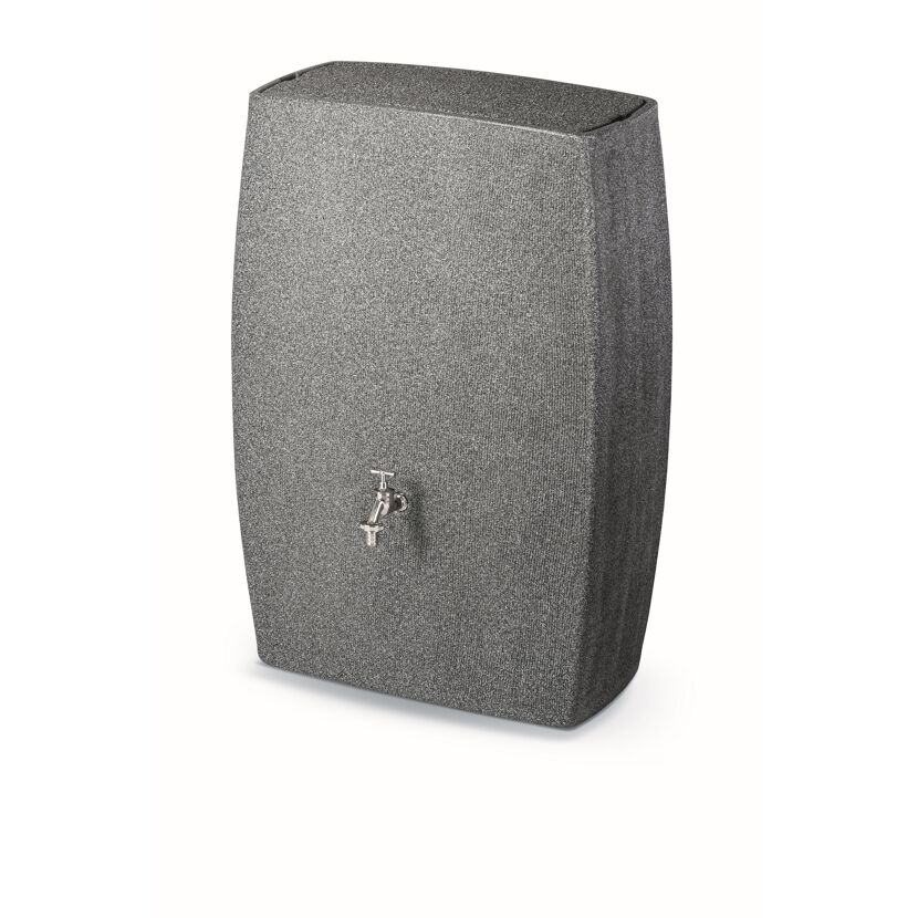 Regenspeicher bepflanzbar 'Boxy' granitgrau 270 l