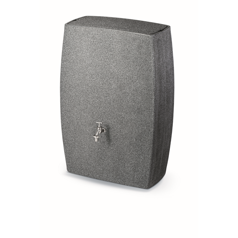 Regenspeicher bepflanzbar 'Boxy' granitgrau 270 l