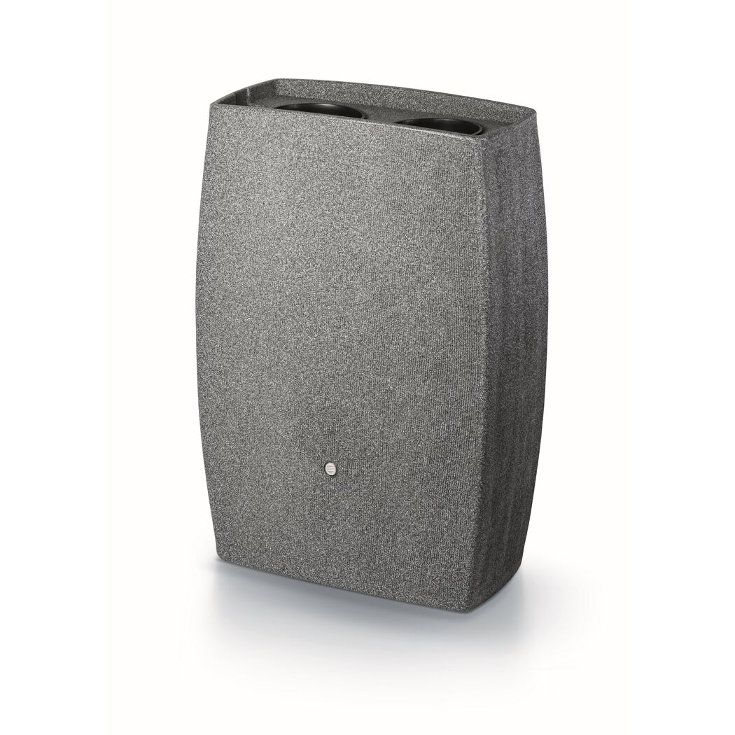 Regenspeicher bepflanzbar 'Boxy' granitgrau 720 l