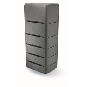 Regentonne 'Tower' granitgrau 260 l