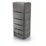 Regentonne 'Tower' granitgrau 260 l