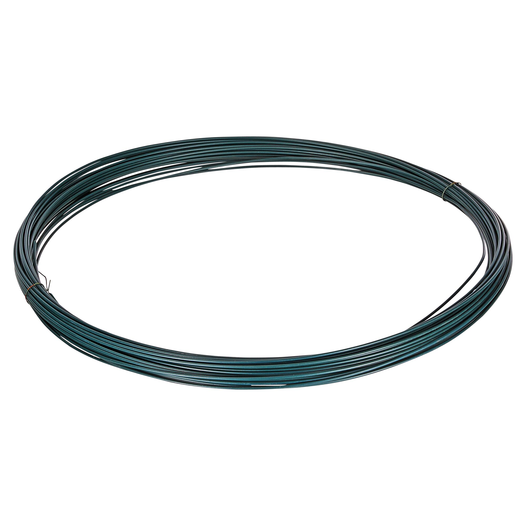 Grüner Spanndraht, 55 m lang, 3,8 mm stark