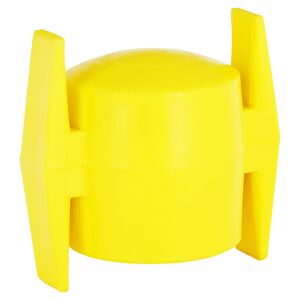Kreuzkopf gelb Kunststoff Ø 42 mm