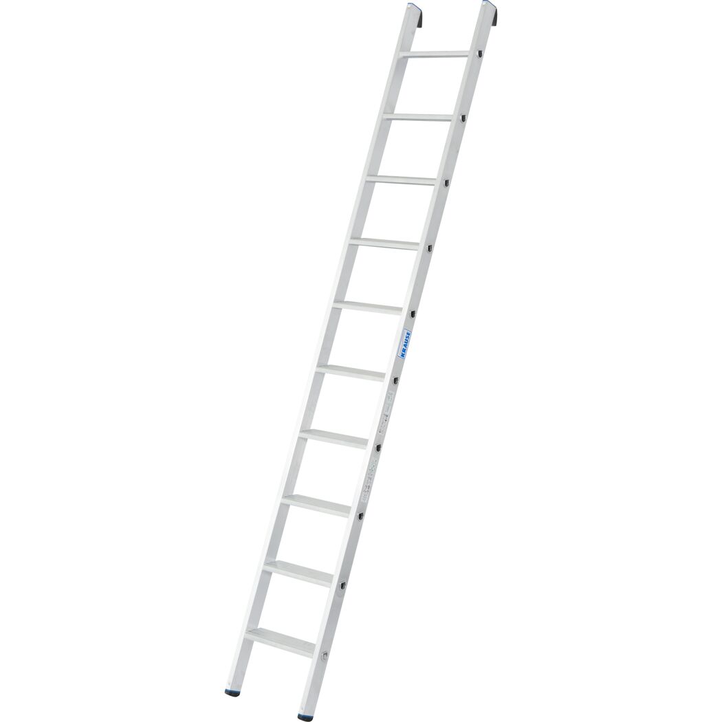 Alu-Anlegeleiter mit 10 Sprossen
