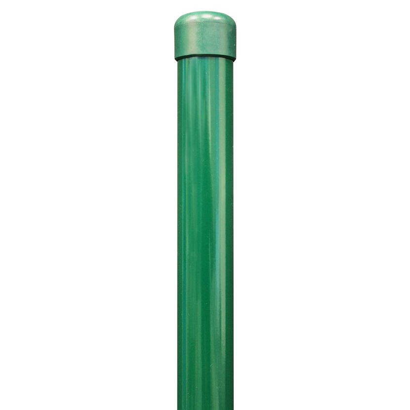 Grüner Zaunpfosten