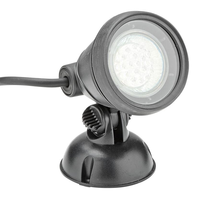 Schwarzer Lunaqua Classic LED Unterwasserscheinwerfer
