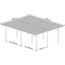 Doppelcarport 595 x 495 cm