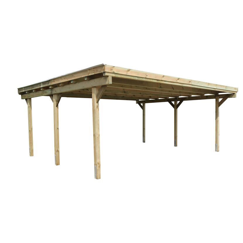 Doppelcarport Köln aus Holz