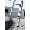Alu-Schiebeleiter KRAUSE an Hauswand