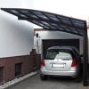 Einzelcarport 'Portoforte Typ 60 MR' mattbraun 270 x 495 x 298 cm