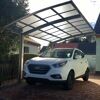 Einzelcarport 'Portoforte Typ 80 SC' edelstahlfarben 270 x 495 x 298 cm