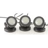 Drei LED-Teichleuchten Pontec PondoStar