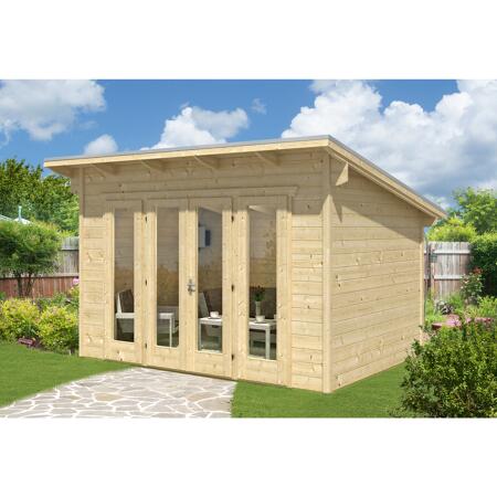 2. Bild von Blockbohlenhaus \