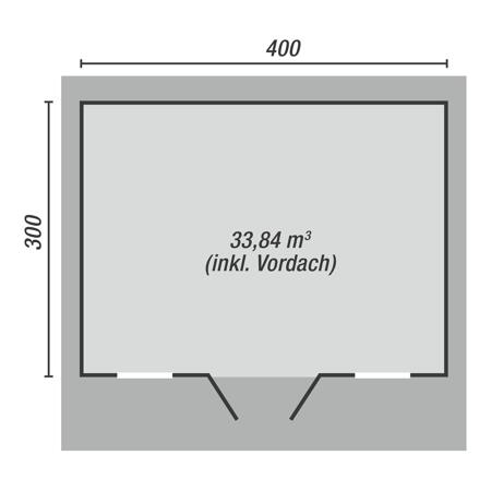 3. Bild von Blockbohlenhaus \
