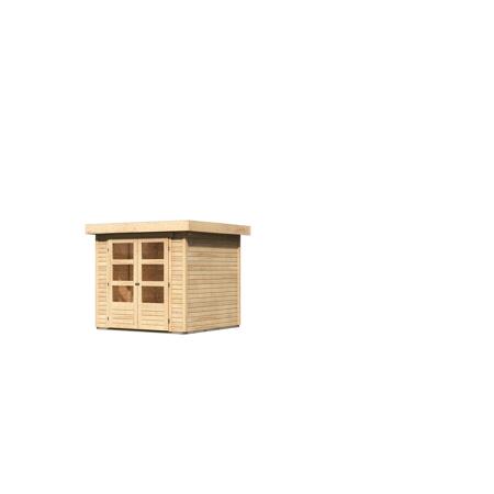 4. Bild von Gartenhaus 'Dornhan 2' 213 x 217 x 211 cm naturfarben