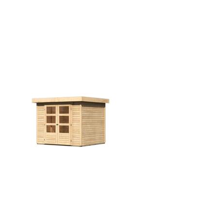 5. Bild von Gartenhaus 'Dornhan 3' 242 x 217 x 211 cm naturfarben