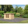 Gartenhaus Dornhan 4 Flachdach Systemhaus